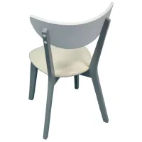 Scaun de bucătărie Evelin Cameroon White Gray photo 2