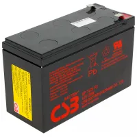 Аккумуляторная батарея для ИБП CSB GP 1272F2 12 В 7.2 Ач Черный photo 2