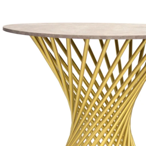 Măsuță de cafea DecoPrim FELICIA Gold photo 3 Măsuță de cafea DecoPrim FELICIA Gold photo 3