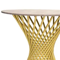 Măsuță de cafea DecoPrim FELICIA Gold photo 3
