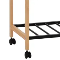Cuier DecoPrim GC5400 Metal, Lemn/ Black photo 3