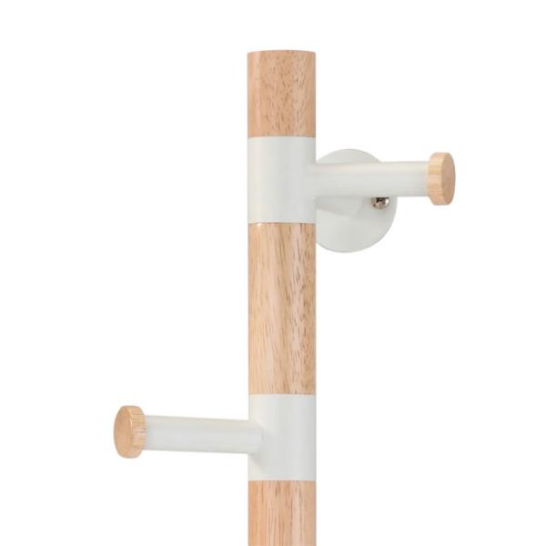 Cuier DecoPrim GC5166 Metal, Lemn/ White photo 2