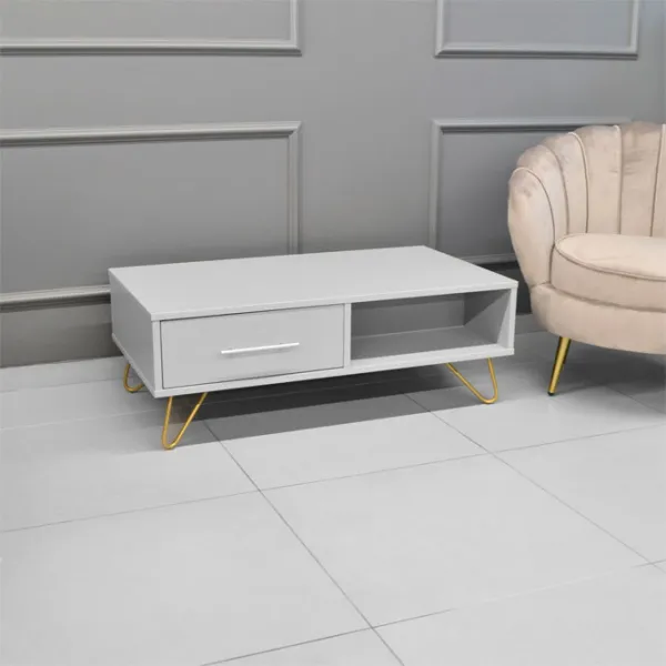 Măsuță de cafea DecoPrim Mia Gray photo 8