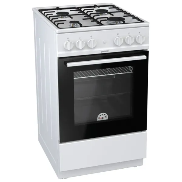 Плита Gorenje G5111WH Газовая/ Белый/ Черный photo 2 Плита Gorenje G5111WH Газовая/ Белый/ Черный photo 2