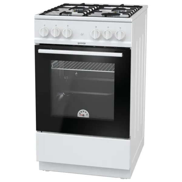 Плита Gorenje G5111WH Газовая/ Белый/ Черный photo 3 Плита Gorenje G5111WH Газовая/ Белый/ Черный photo 3