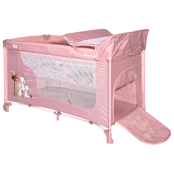 Манеж Lorelli Moonlight 2l (10080412153) 0 месяцев - 3 года/ Розовый photo 3 Манеж Lorelli Moonlight 2l (10080412153) 0 месяцев - 3 года/ Розовый photo 3