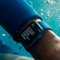Умные часы Apple Watch Series 7 1.9"/ MKN13RB/ A/ Abyss Синий photo 5