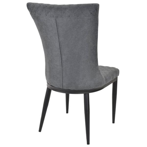 Scaun de bucătărie DecoPrim C-64 Gray Black photo 2 Scaun de bucătărie DecoPrim C-64 Gray Black photo 2