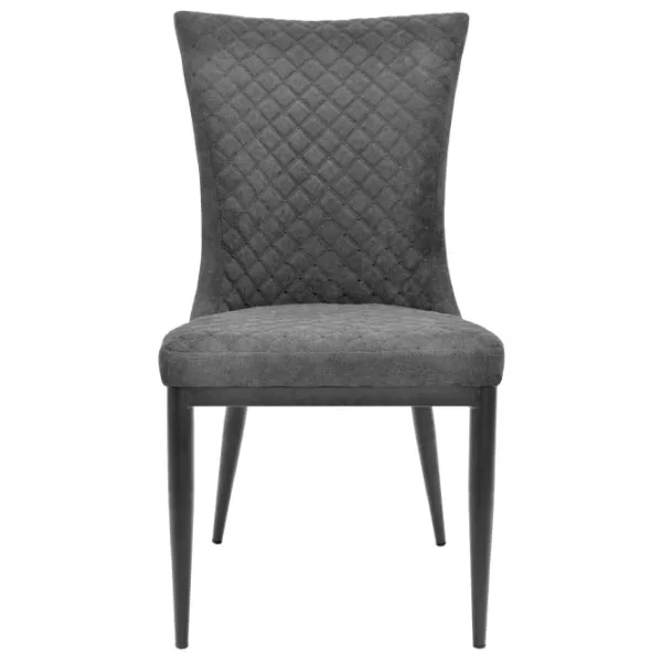 Scaun de bucătărie DecoPrim C-64 Gray Black photo 3 Scaun de bucătărie DecoPrim C-64 Gray Black photo 3