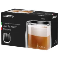 Набор стаканов Ardesto AR2625G 0.25л / Стекло / Прозрачный photo 4