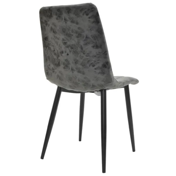 Кухонный стул DecoPrim DC-90P Серый Черный photo 2