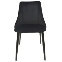 Scaun de bucătărie DecoPrim ARI Stofă/ Black Black photo 3