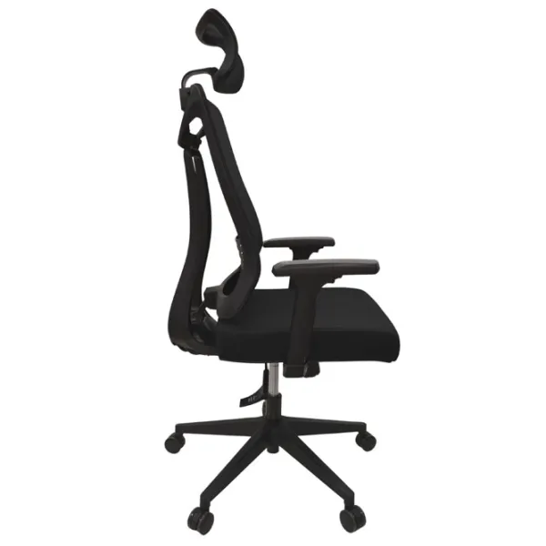 Fotoliu de birou DecoPrim M936 Plasă acrilică/ Black photo 4 Fotoliu de birou DecoPrim M936 Plasă acrilică/ Black photo 4