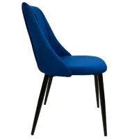 Scaun de bucătărie DecoPrim ARI Blue Black photo 4