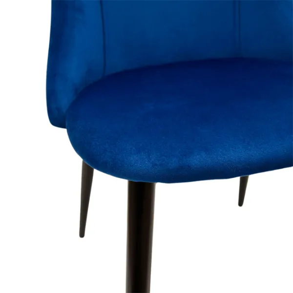 Scaun de bucătărie DecoPrim ARI Blue Black photo 5