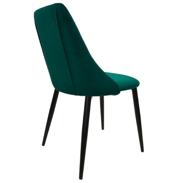 Scaun de bucătărie DecoPrim ARI Stofă/ Green Black photo 2