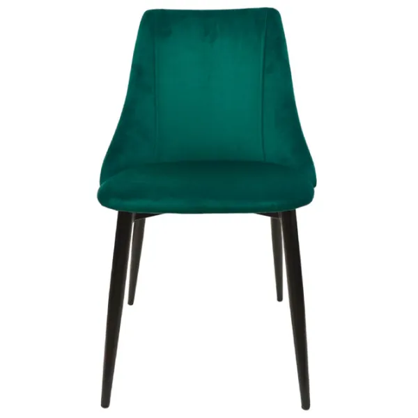 Scaun de bucătărie DecoPrim ARI Stofă/ Green Black photo 3