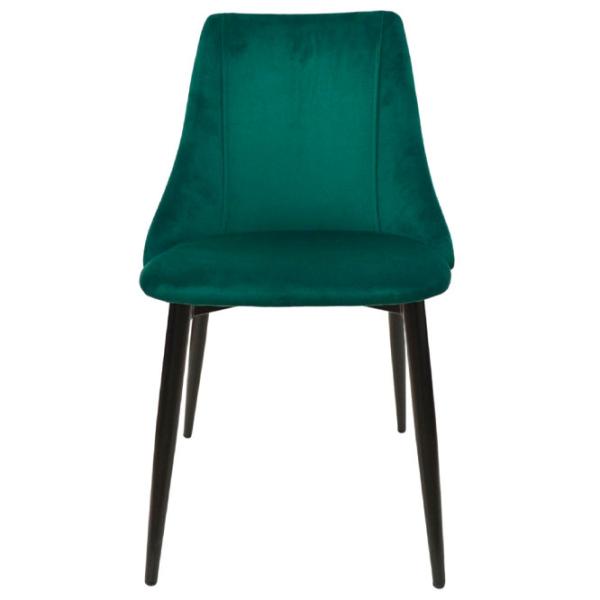 Scaun de bucătărie DecoPrim ARI Stofă/ Green Black photo 3