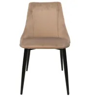Scaun de bucătărie DecoPrim ARI Stofă/ Beige Black photo 3