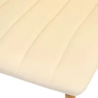 Scaun de bucătărie DecoPrim DC-90WT Piele artificială/ Beige photo 3