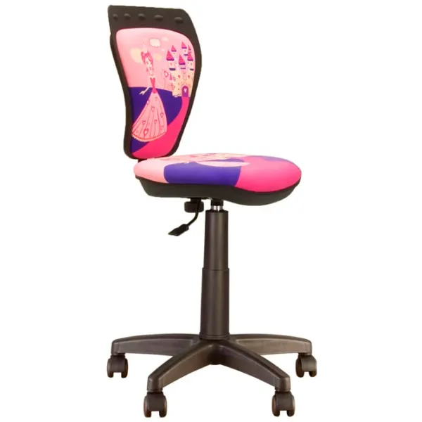 Fotoliu de birou Nowy Styl Ministyle GTS Princess Poliester/ Pink Black photo 3