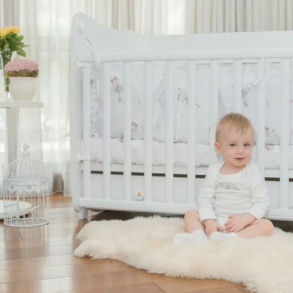 Pat pentru copii Lorelli BED DREAM NEW (10150420025A) 0 luni - 4 ani/ White photo 2 Pat pentru copii Lorelli BED DREAM NEW (10150420025A) 0 luni - 4 ani/ White photo 2