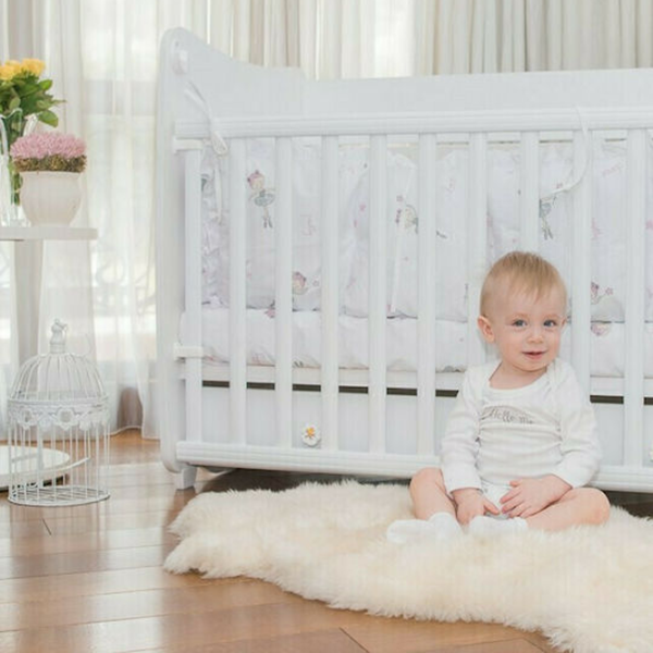 Pat pentru copii Lorelli BED DREAM NEW (10150420025A) 0 luni - 4 ani/ White photo 2 Pat pentru copii Lorelli BED DREAM NEW (10150420025A) 0 luni - 4 ani/ White photo 2