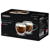 Set de căni Ardesto AR2625GH 250 ml/ Sticlă/ Transparent photo 3