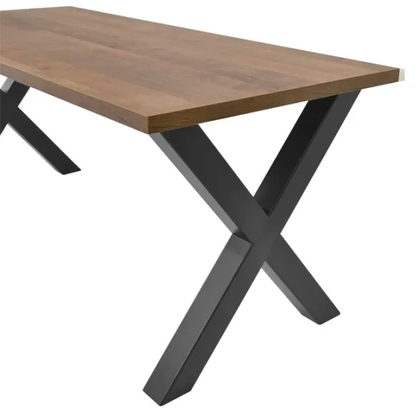 Masă de bucătărie DecoPrim Xena PAL/ Brown photo 3