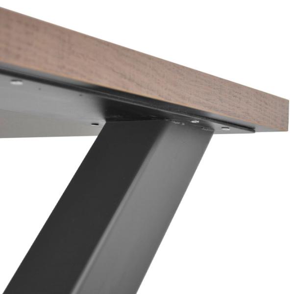 Masă de bucătărie DecoPrim Xena PAL/ Brown photo 4