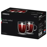 Set de căni Ardesto AR2631GH 310 ml/ Sticlă/ Transparent photo 2