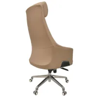 Fotoliu de birou DecoPrim Polard Piele/ Brown photo 4