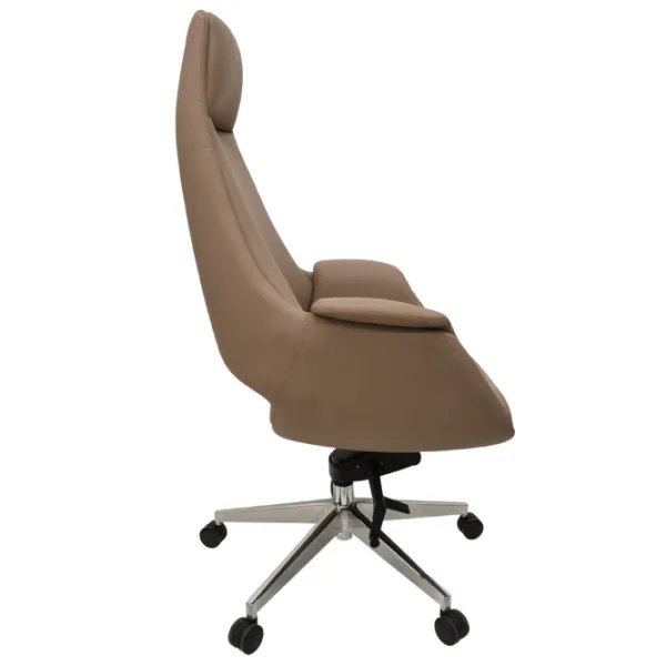 Fotoliu de birou DecoPrim 202A Piele artificială/ Brown photo 4