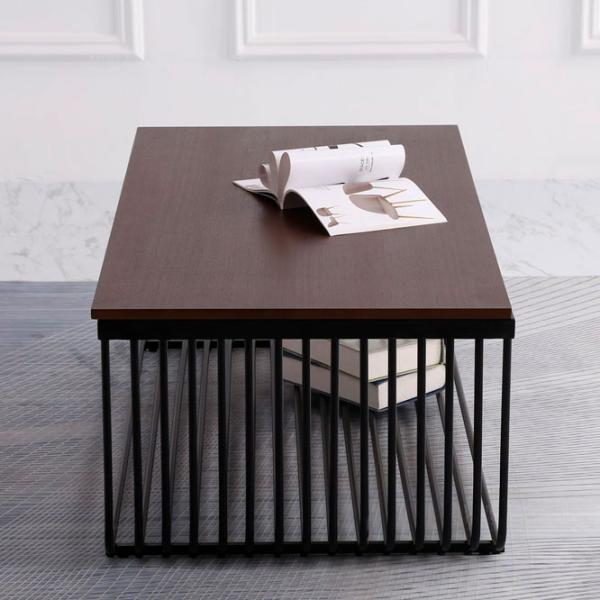 Măsuță de cafea DecoPrim KLARA Brown photo 3 Măsuță de cafea DecoPrim KLARA Brown photo 3