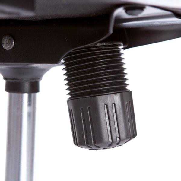 Fotoliu de birou DecoPrim F-68 Plasă acrilică, piele artificială/ Black photo 3