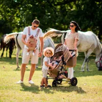 Marsupiu pentru copii Lorelli BABY CARRIER TRAVELLER (10010060004) 9 kg/ Red photo 3