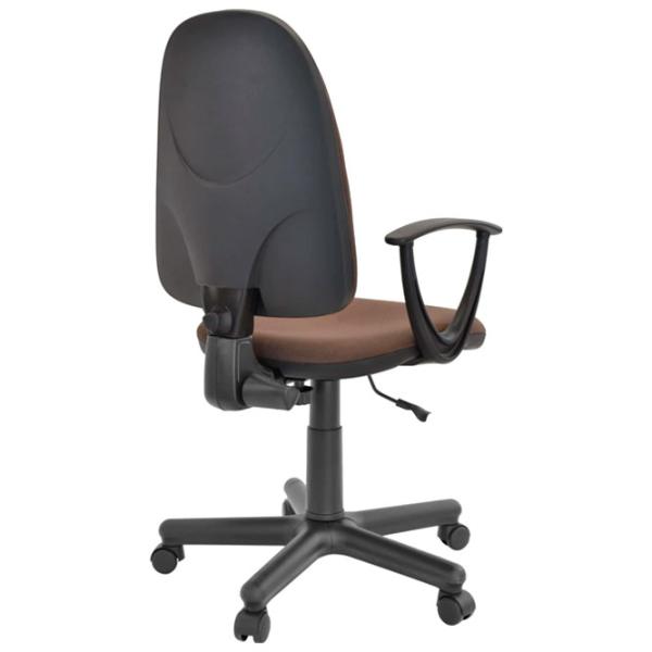 Офисный стул DecoPrim PRESTIGE C-24 Ткань/ Коричневый Черный photo 2