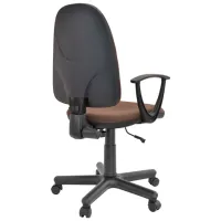 Scaun de birou DecoPrim PRESTIGE C-24 Stofă/ Brown Black photo 2
