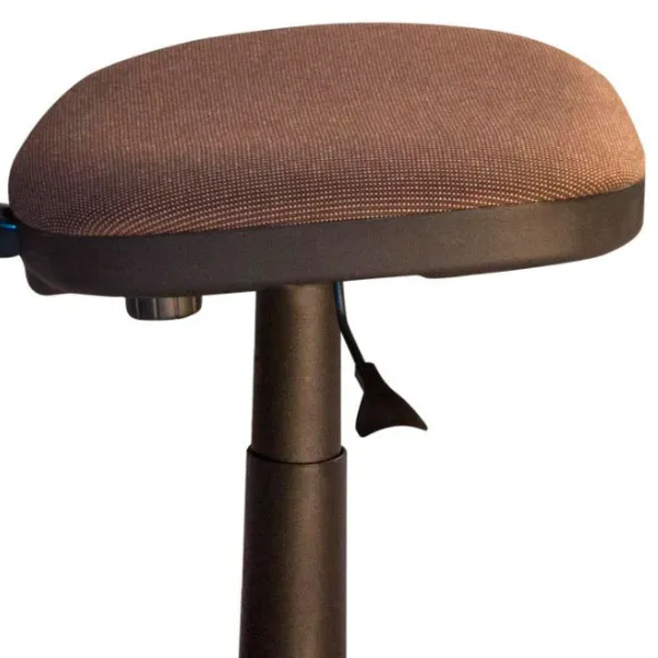 Офисный стул DecoPrim PRESTIGE C-24 Ткань/ Коричневый Черный photo 4