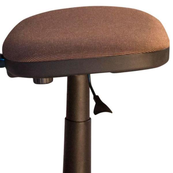 Офисный стул DecoPrim PRESTIGE C-24 Ткань/ Коричневый Черный photo 4