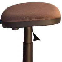 Scaun de birou DecoPrim PRESTIGE C-24 Stofă/ Brown Black photo 4