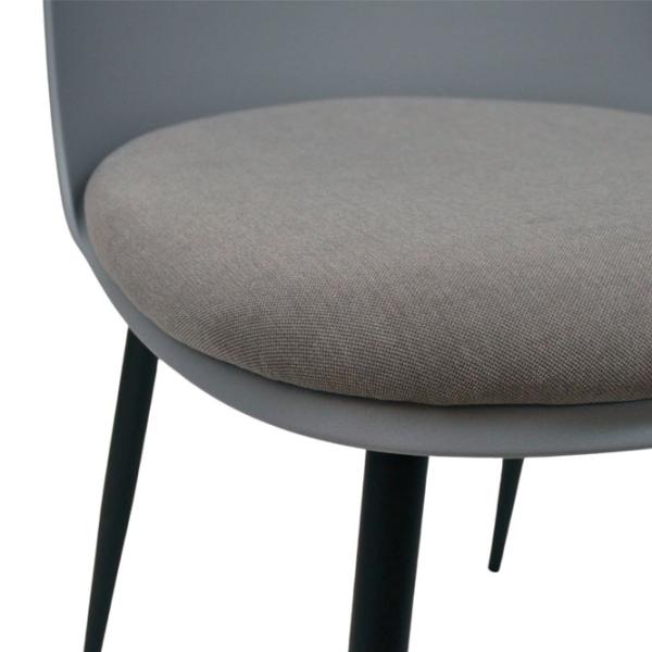 Кухонный стул DecoPrim FOX Ткань/ Серый photo 4 Кухонный стул DecoPrim FOX Ткань/ Серый photo 4