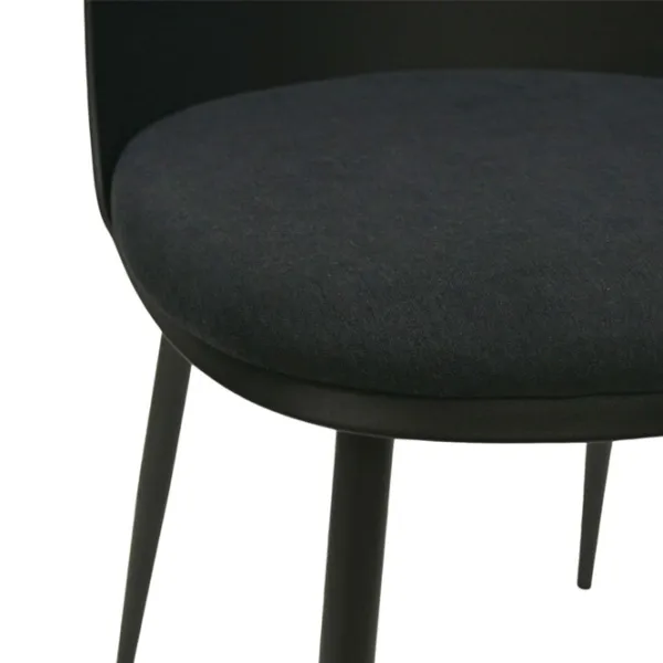 Scaun de bucătărie DecoPrim FOX Stofă/ Black photo 4