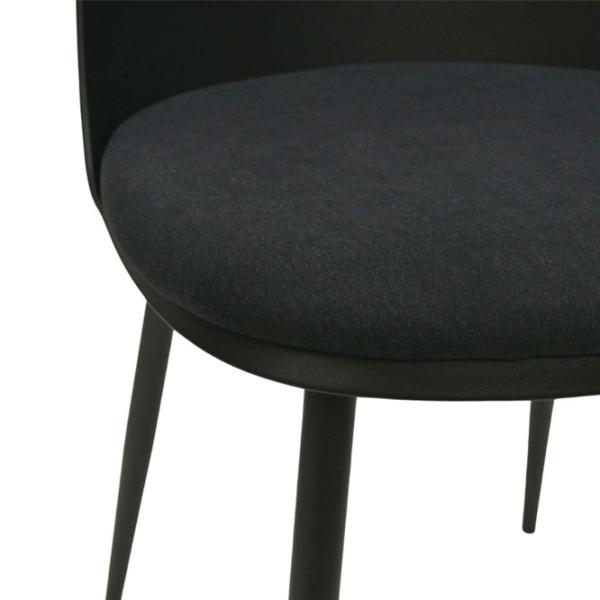 Scaun de bucătărie DecoPrim FOX Stofă/ Black photo 4