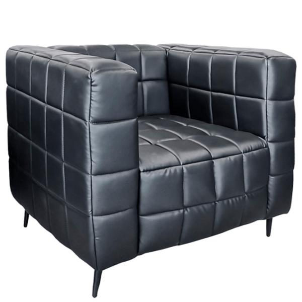 Fotoliu living DecoPrim Cubo Black photo 2