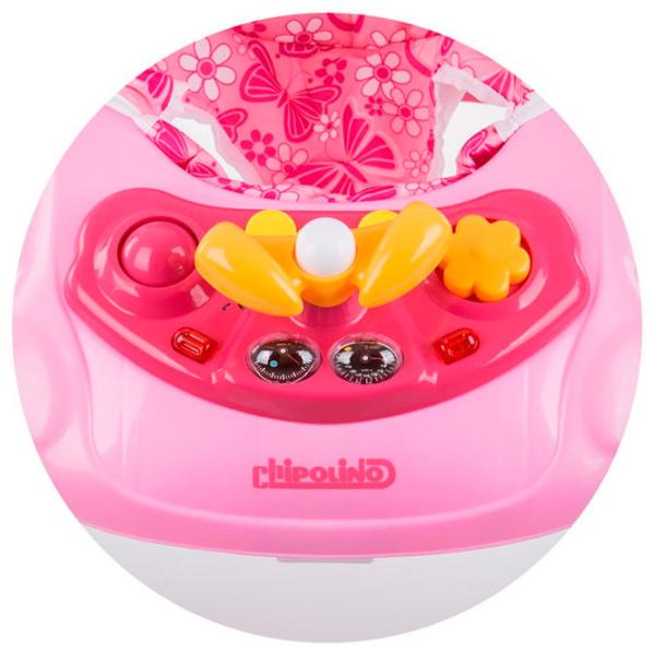 Ходунки Chipolino Hellix (2600000095662) Трансформер/ Розовый photo 6 Ходунки Chipolino Hellix (2600000095662) Трансформер/ Розовый photo 6