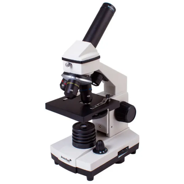 Microscop Levenhuk Rainbow 2L PLUS Moonstone Biologic/ White photo 3