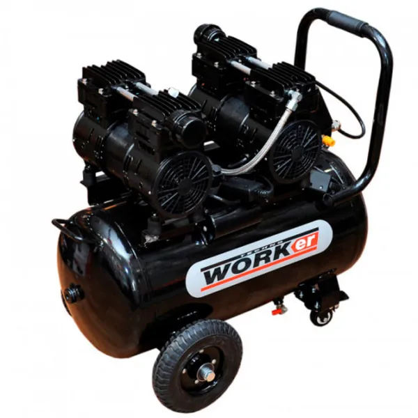 Compresor Technoworker SKLE 1500-50 L Portativ/ Cu piston photo 2