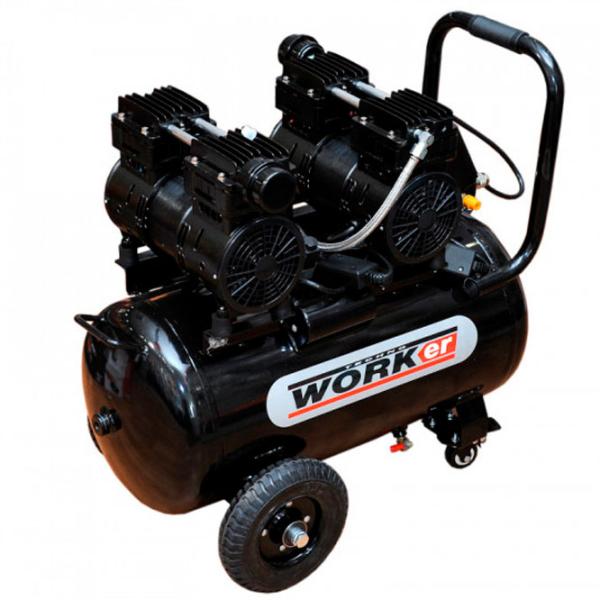 Compresor Technoworker SKLE 1500-50 L Portativ/ Cu piston photo 2