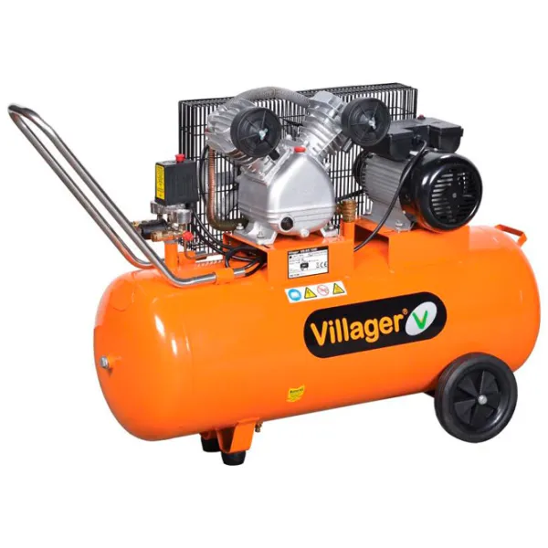Compresor Villager VAT VE 100 L Portativ/ De ulei photo 2